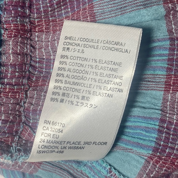 FREE PEOPLE | Vivi Smocked Stripe Top | Size Medium - Picture 8 of 9